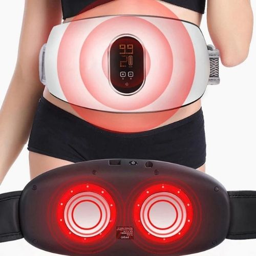 Electric Vibration &amp; Heat Massage Belt