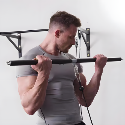 Three Section Pull Back Bar