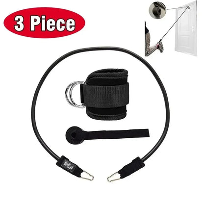 1/2 Pcs Fitness Ankle Straps Adjustable D-Ring Support Cuffs Gym Leg Strength Workouts Pulley With Sports Guard Safety Abductors