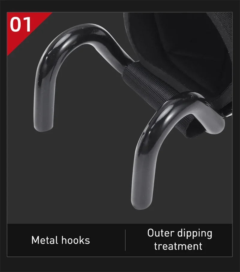 1PC Weight Lifting Hooks Hand-Bar Wrist Straps Gym Fitness Hook Weight Strap Pull-Ups Power Lifting Gloves For Weight Training